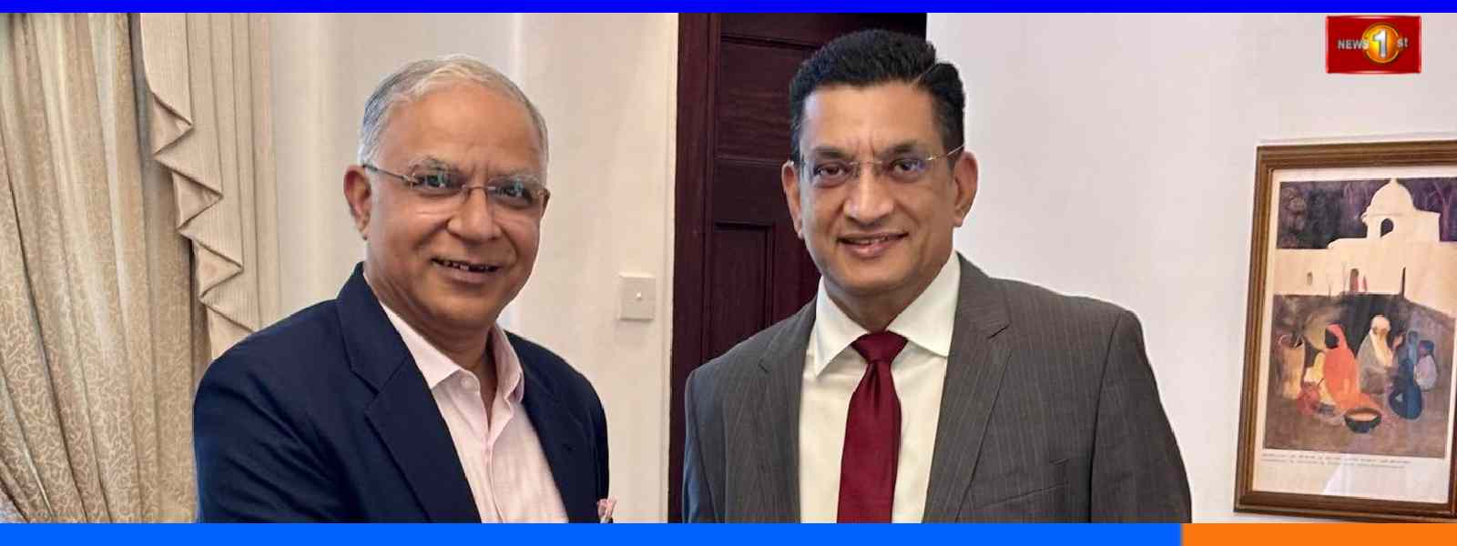 නීතිඥ අලි සබ්‍රි, ඉන්දීය මහකොමසාරිස් හමුවෙයි...